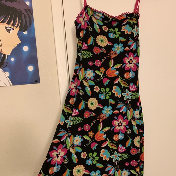 Guess Black Floral Dress - Picture 3 of 6